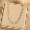 Wholesale Metal Geometric Pendant Necklace For Women With Stainless Steel Pendant And Electroplating Treatment