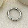 Wholesale Metal Geometric Spring Buckle Bracelet For Women Electroplated