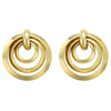 Wholesale Metal Geometric Stud Earrings For Women Electroplated Highend Style