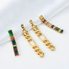 Wholesale Metal Geometric Tassel Earrings For Women