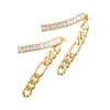 Wholesale Metal Geometric Tassel Earrings For Women