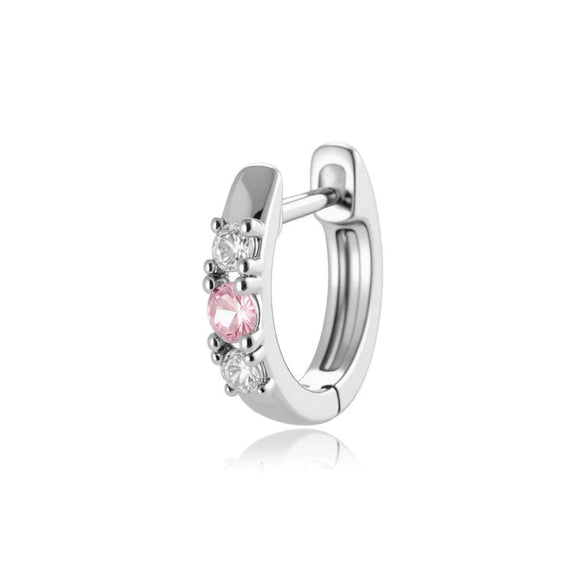 Wholesale Metal Geometric Zirconia Earrings For Women