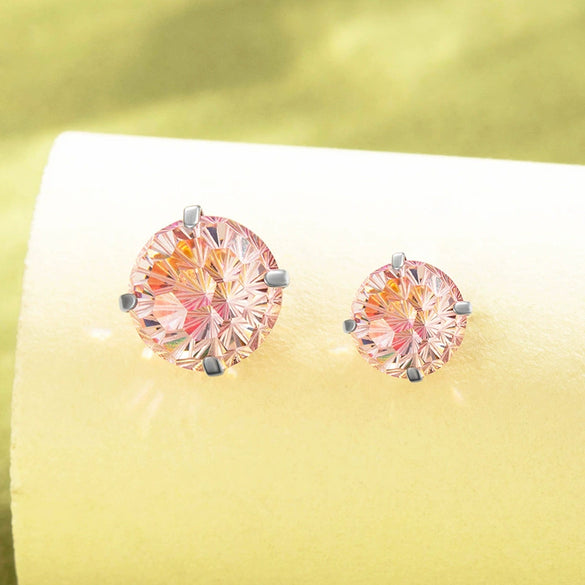 Wholesale Metal Geometric Zirconia Retro Style Earring