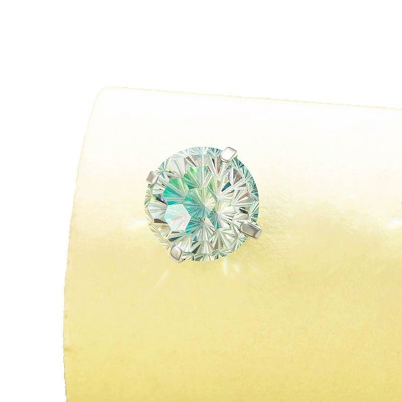 Wholesale Metal Geometric Zirconia Retro Style Earring