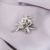 Wholesale Metal Hair Accessories Clip With Original Design And Plants And Flowers Style Electroplated