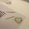 Wholesale Metal Hairpin Geometric Smiley Face Electroplated For Girls