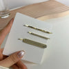 Wholesale Metal Hairpin Geometric Smiley Face Electroplated For Girls