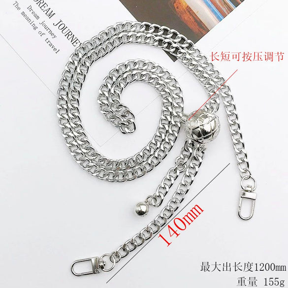 Wholesale Metal Handwoven Mobile Phone Lanyard Chain Accessories