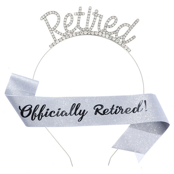 Wholesale Metal Headband Shoulder Strap Set Electroplated Unisex Simple Style Hair Accessories With Letters Numbers Text