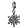 Wholesale Metal Heart Shaped Crystal Pendant With Totem Pattern Electroplated Bracelet Accessories