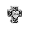 Wholesale Metal Heart Shaped Crystal Pendant With Totem Pattern Electroplated Bracelet Accessories