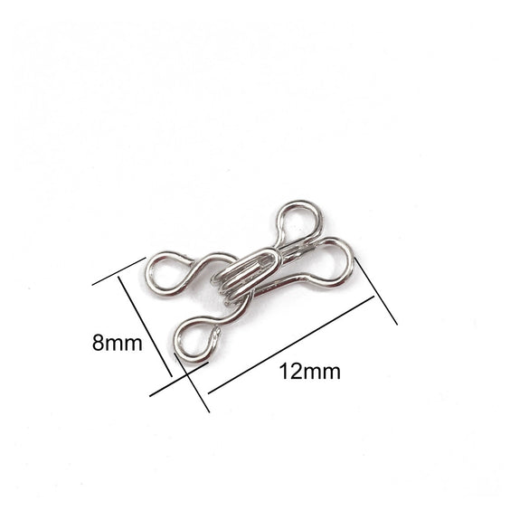 Wholesale Metal Hidden Hook Buttons Handmade Diy Clothing Accessories Jewelry Material