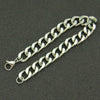 Wholesale Metal Hip Hop Geometric Cuban Chain Unisex Bracelet With Electroplating