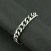 Wholesale Metal Hip Hop Geometric Cuban Chain Unisex Bracelet With Electroplating