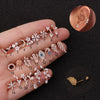 Wholesale Metal Hippocampus Earrings Inlaid With Zircon Fashion Women's Jewelry