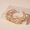 Wholesale Metal Irregular Geometric Opening Bracelet Electroplated Jewelry For Women