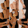 Wholesale Metal Irregular Geometric Opening Bracelet Electroplated Jewelry For Women