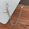 Wholesale Metal Jewelry Accessories Electroplated Love And Chain Pattern Mobile Phone Chain