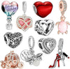 Wholesale Metal Jewelry Accessories Set With Totem Pattern And Electroplating Process Diy Bracelet Fashion Popular Original Design Cartoon Character Style