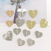 Wholesale Metal Jewelry Accessories Square Love Buckle Electroplated Allmatch Handmade Materials