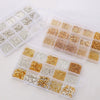 Wholesale Metal Jewelry Making Accessories Set With Circle Pattern For Diy Earrings Bracelet Necklace