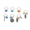 Wholesale Metal Jewelry Retro Geometric Braid Leaves Coin Hair Clip For Women