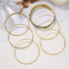 Wholesale Metal Jewelry Set Retro Geometric Style Iron Electroplated Bracelet
