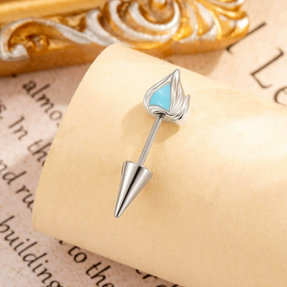 Wholesale Metal Kitten Ear Animal Shape Electroplated Piercing Jewelry For Women