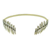 Wholesale Metal Leaf Baroque Headband Electroplated Hair Accessories For Bridal And Unisex Use