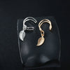 Wholesale Metal Leaf U Shaped Non Pierced Ear Clips Electroplated For Women