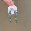 Wholesale Metal Little Fresh Animal And Flower Cut Out Ear Hook Earrings For Women With Electroplating