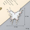 Wholesale Metal Love Butterfly Square Makeup Mirror Accessories With Electroplating For Women In Y2k Style And Irregular Shape