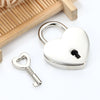 Wholesale Metal Love Lock Shape Necklace Luggage Accessories Electroplating