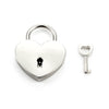 Wholesale Metal Love Lock Shape Necklace Luggage Accessories Electroplating