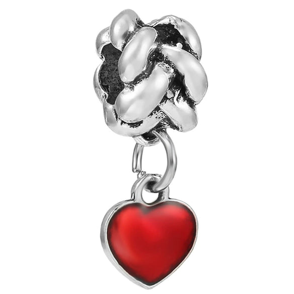 Wholesale Metal Love Pendant Unicorn Beaded Bracelet With Electroplating And Totem Pattern