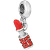 Wholesale Metal Love Pendant Unicorn Beaded Bracelet With Electroplating And Totem Pattern