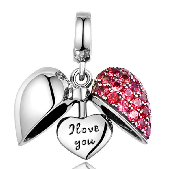 Wholesale Metal Love Pendant Unicorn Beaded Bracelet With Electroplating And Totem Pattern