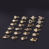 Wholesale Metal Microinlaid Zircon Geometric Nose Ornaments Electroplated Fashion Jewelry For Women