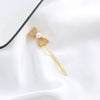 Wholesale Metal Natural Geometric Style Electroplated Women's Pearl Side Hair Clip Hair Accessory