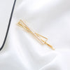 Wholesale Metal Natural Geometric Style Electroplated Women's Pearl Side Hair Clip Hair Accessory