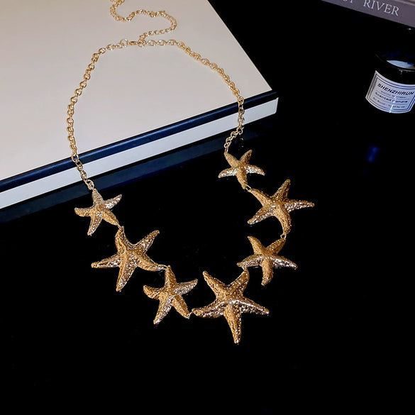 Wholesale Metal Oval Earrings And Necklace Set With Cross Crown Roman Numerals Pattern For Women Electroplated Light Luxury Style Clavicle Chain