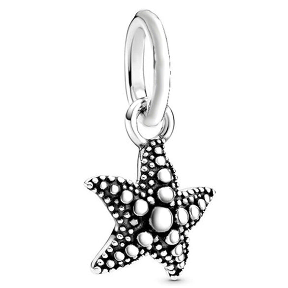 Wholesale Metal Pendant Bracelet With Dolphin Frog Starfish Shapes And Totem Pattern Electroplated And Diamondembedded