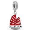 Wholesale Metal Pendant Bracelet With Dolphin Frog Starfish Shapes And Totem Pattern Electroplated And Diamondembedded