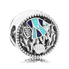 Wholesale Metal Pendant Bracelet With Dolphin Frog Starfish Shapes And Totem Pattern Electroplated And Diamondembedded