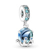 Wholesale Metal Pendant Bracelet With Dolphin Frog Starfish Shapes And Totem Pattern Electroplated And Diamondembedded