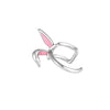 Wholesale Metal Rabbit Ear Bone Clip Lovely Style Electroplating