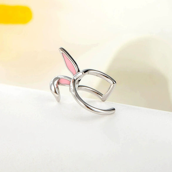 Wholesale Metal Rabbit Ear Bone Clip Lovely Style Electroplating