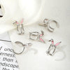 Wholesale Metal Rabbit Ear Bone Clip Lovely Style Electroplating