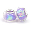Wholesale Metal Resin Beads Totem Pattern Electroplated Bracelet And Necklace Beaded Accessories