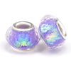Wholesale Metal Resin Beads Totem Pattern Electroplated Bracelet And Necklace Beaded Accessories